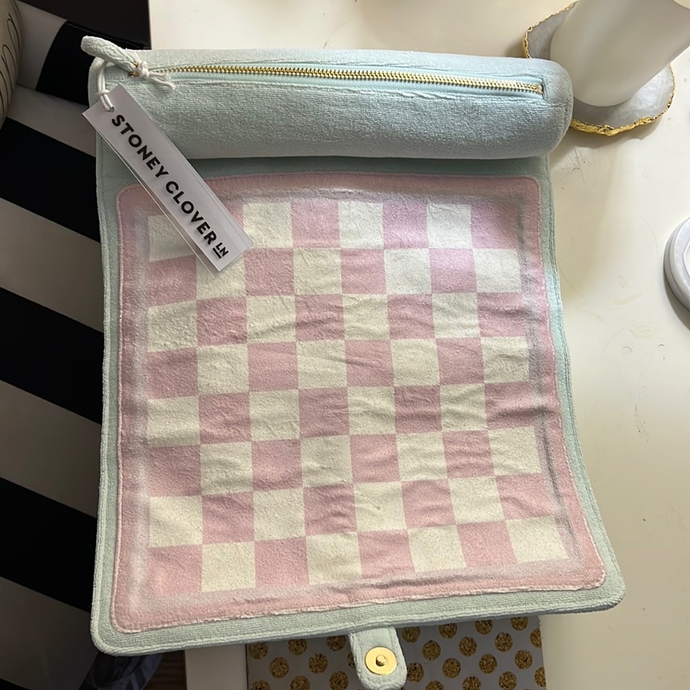 NWT STONEY CLOVER LANE MERMAID CHECKER SET